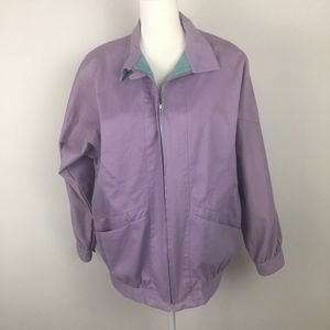 Pykettes Jacket size Lg color purple.